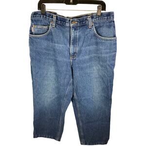 Carhartt Jeans Relaxed Fit Size 36x30 Mens Utility Western Farm Work Casual